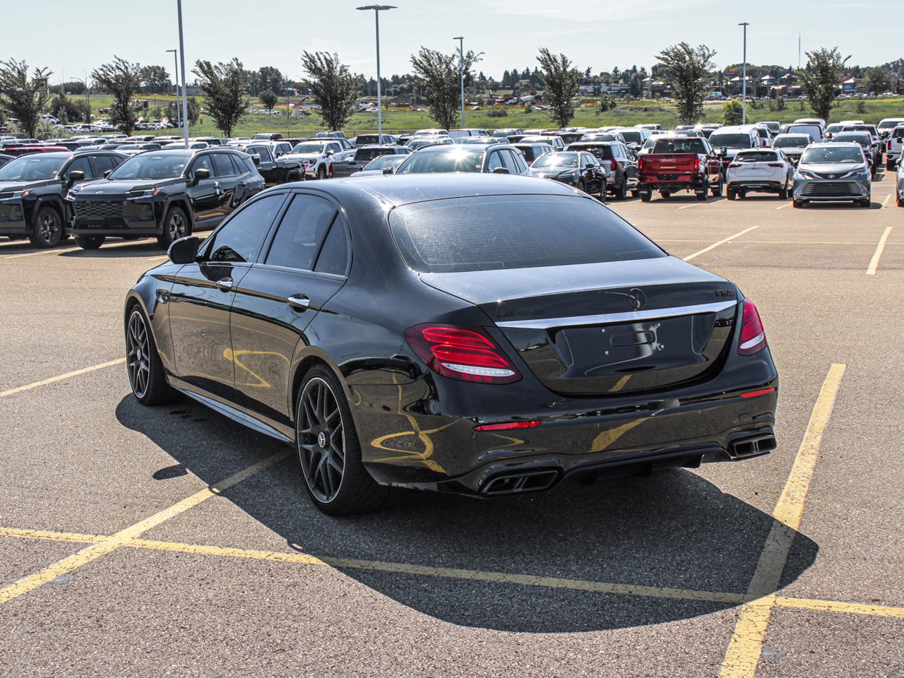 2018 Mercedes-Benz E-Class AMG E 63 S 4MATIC Sedan Black Sherwood Park - photo #5