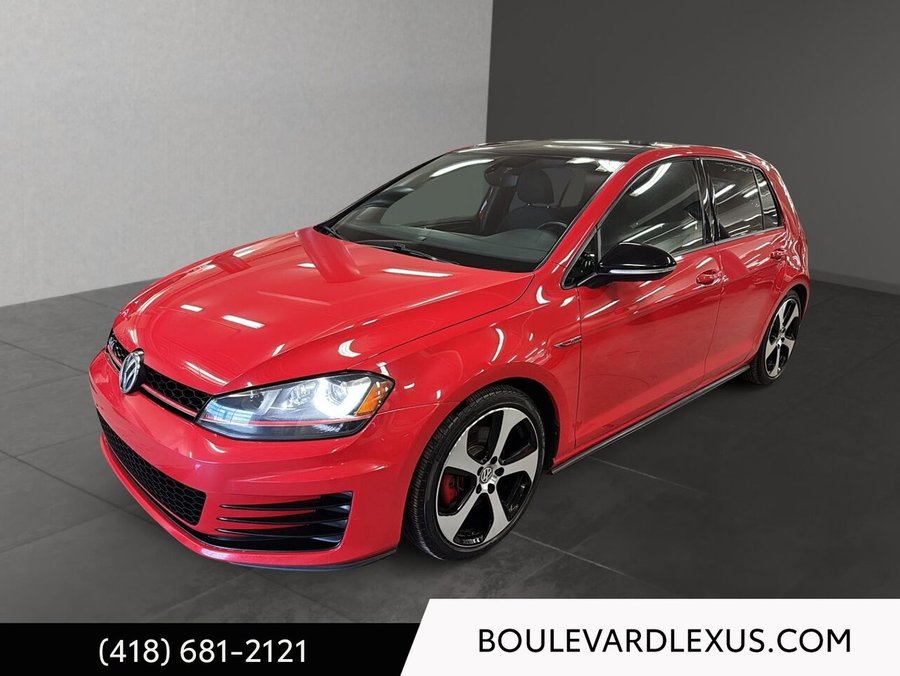 Volkswagen Golf GTI 2017 2017 Rouge