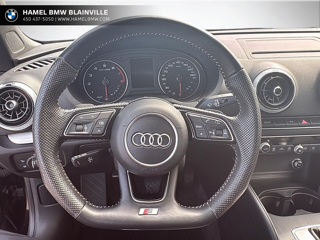 2019 Audi A3 cabriolet Progressiv 45 TFSI quattro Black Blainville - photo #14