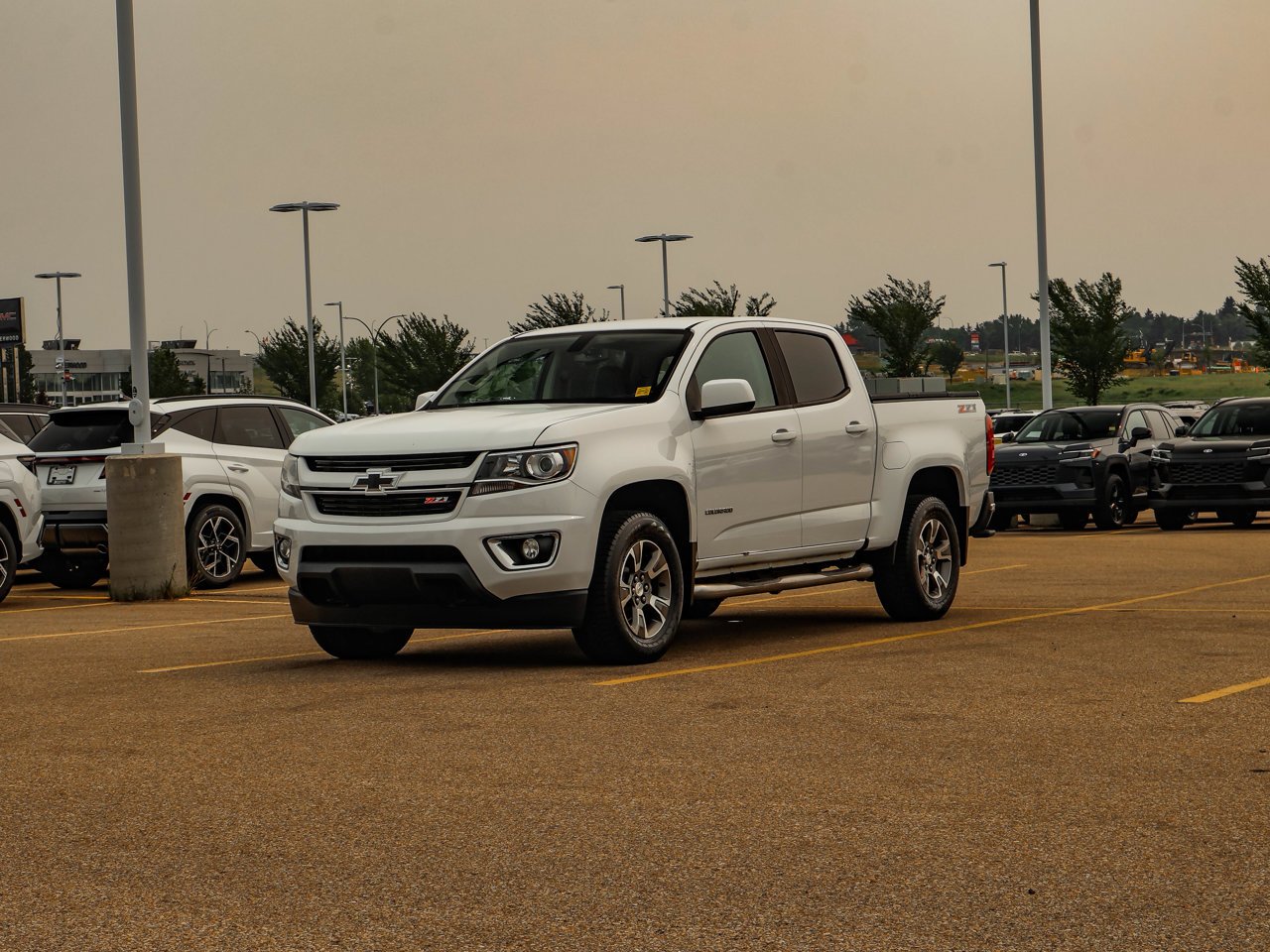 2018 Chevrolet Colorado 4WD Crew Cab 128.3 Z71 White Sherwood Park - photo #3