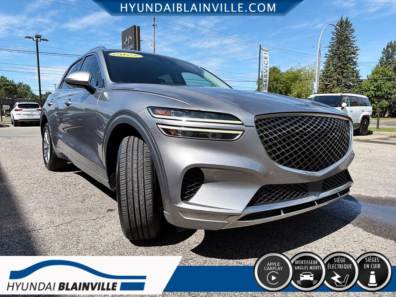 2022 Genesis GV70 Silver Blainville - photo #2