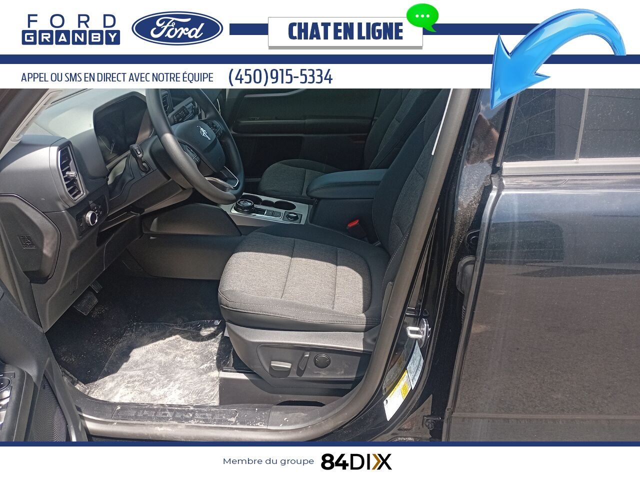 Ford BRONCO SPORT 2024 Noir Granby - photo #10
