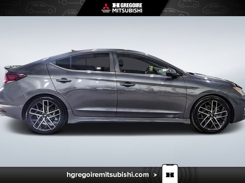 Hyundai Elantra MA4420 | Sport * Manuel * Mags * Caméra * Toit * Carplay 2019 Gris Laval - photo #10