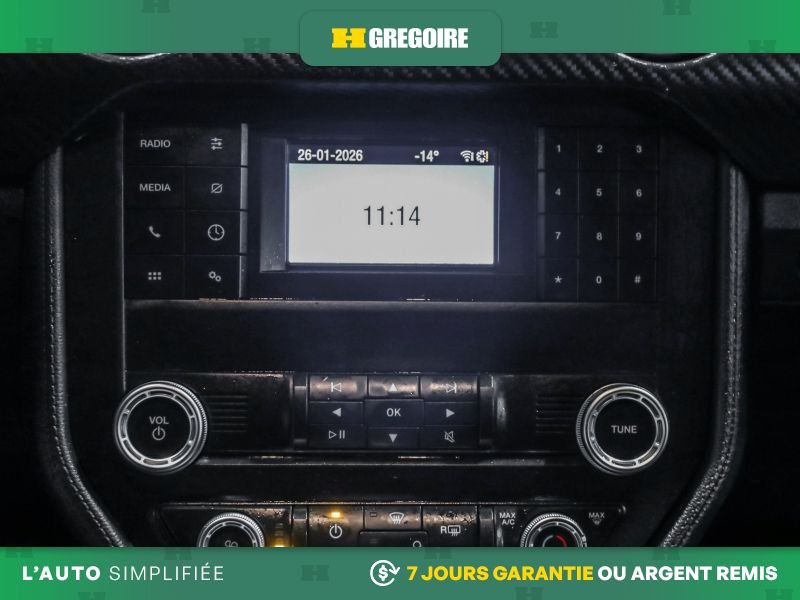 Ford Mustang 724509 | EcoBoost MAN AC GR ELEC MAGS CAM RECUL BLUETOOTH 2019 Noir Laval - photo #19