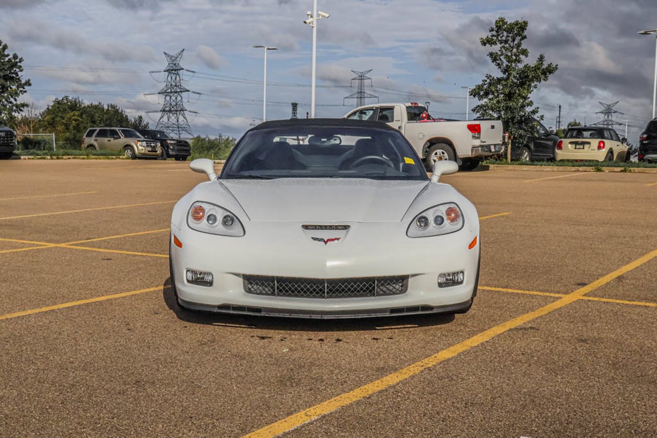 2013 Chevrolet Corvette 2dr Conv Grand Sport 3LT White Sherwood Park - photo #2