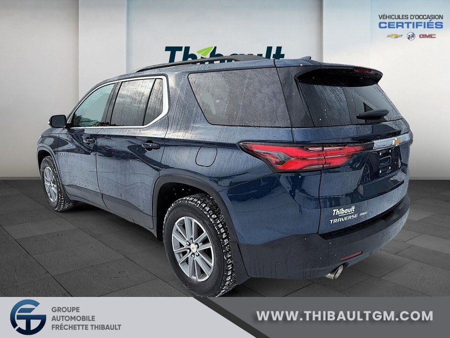 Chevrolet Traverse LT tissu 4 portes TI avec 1LT 2022 Bleu