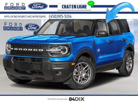 2026 Ford Bronco Sport Velocity Blue Metallic