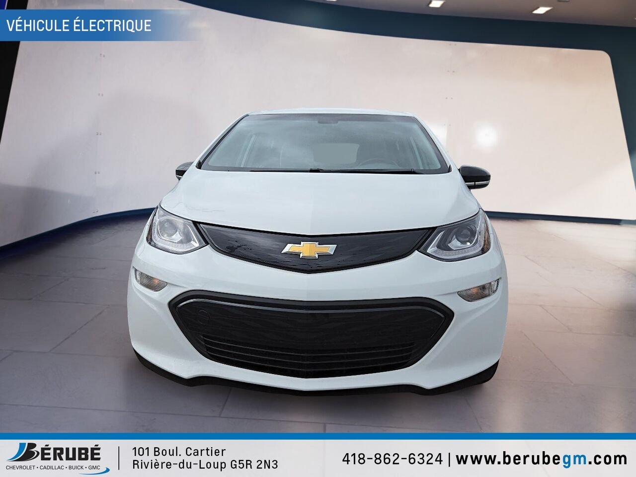 CHEVROLET BOLT EV Familiale 5 portes LT 2019 Blanc Rivière-du-Loup - photo #1