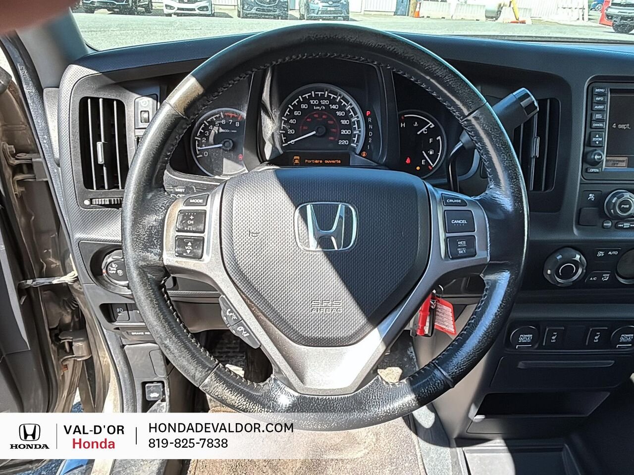 Honda Ridgeline AWD VP à cabine double 2009 Beige Val-d'Or - photo #9