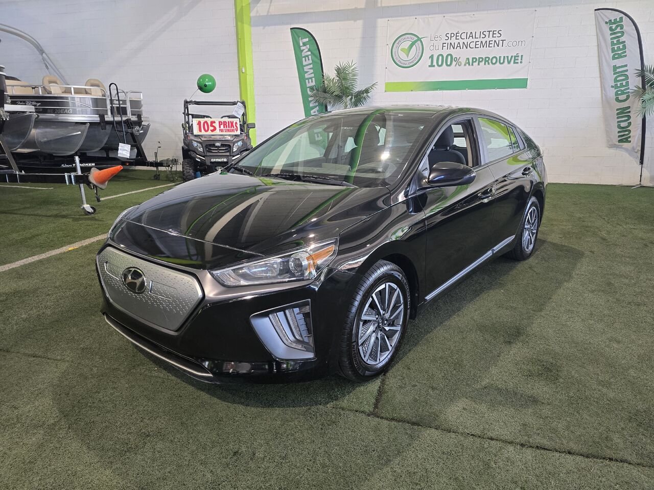 2021 Hyundai Ioniq Electric Black  - photo #1