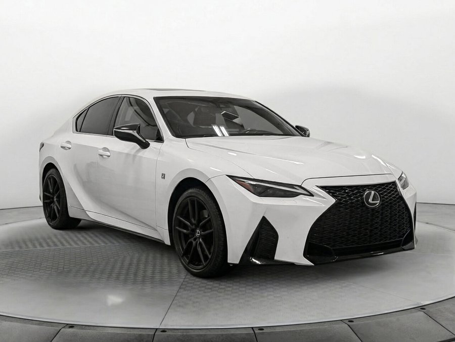 Lexus IS 350 AWD F-Sport 3 Vient avec 8 mag À voir !!! 2021 Blanc