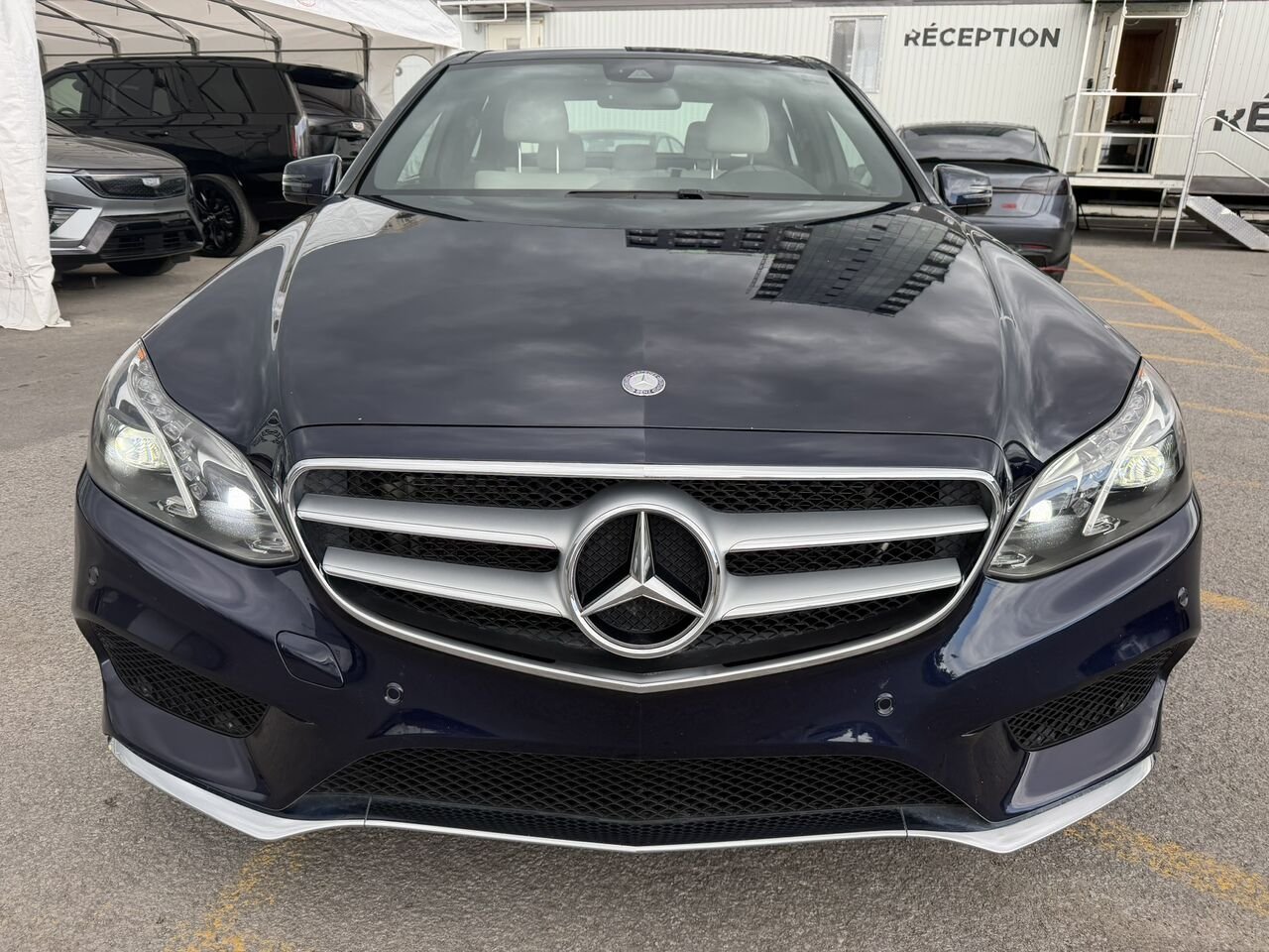2016 Mercedes-Benz Classe-E E 400 4MATIC Blue Laval - photo #3