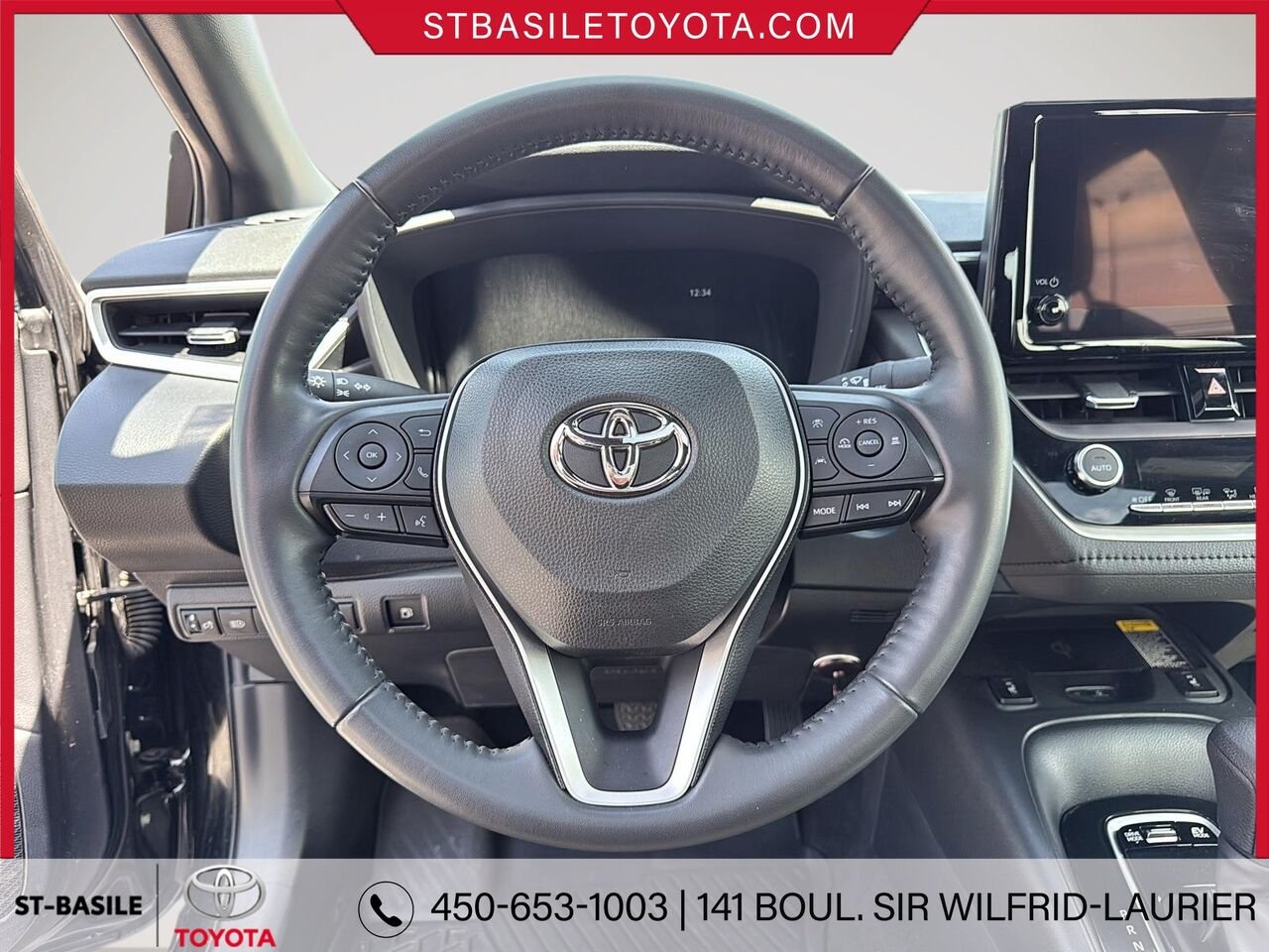 2024 TOYOTA Corolla Hybrid Midnight Black Metallic Saint-Basile-le-Grand - photo #14