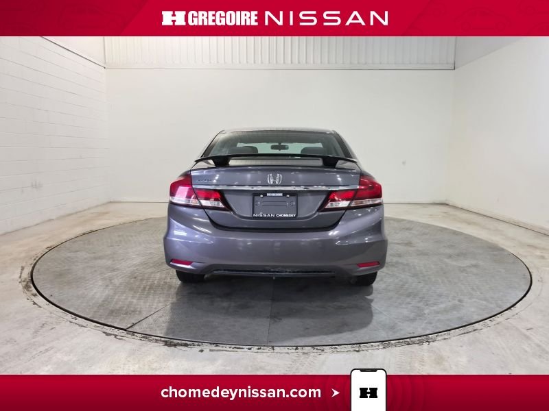 2015 Honda Civic Grey Blainville - photo #7
