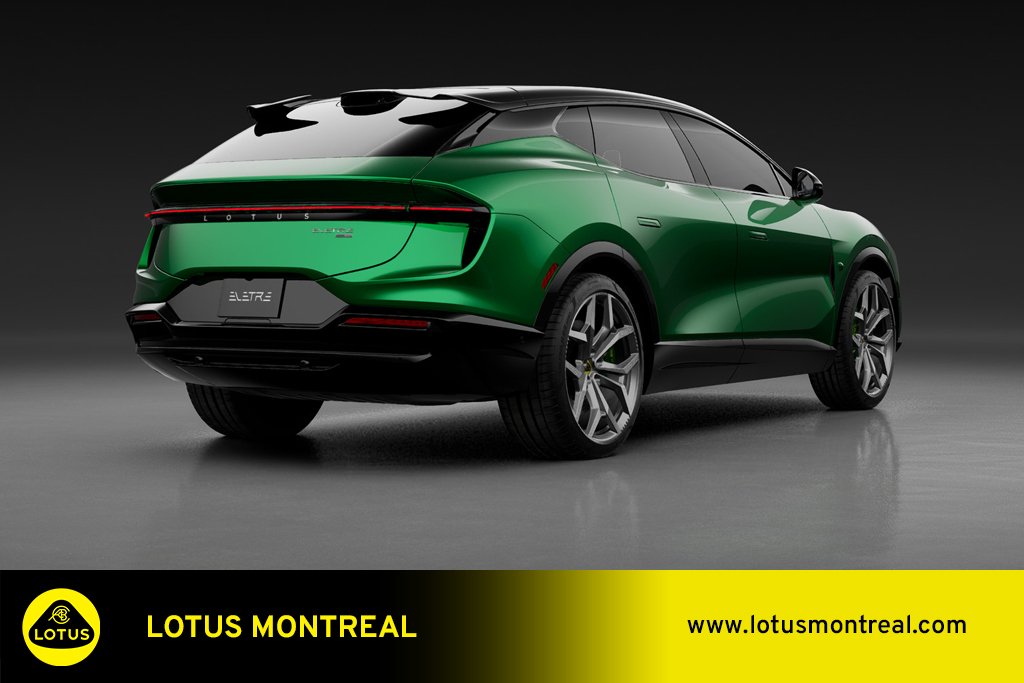 Lotus Eletre *MAINTENANT DISPONIBLE* Touring 2026 Vert Kirkland - photo #3