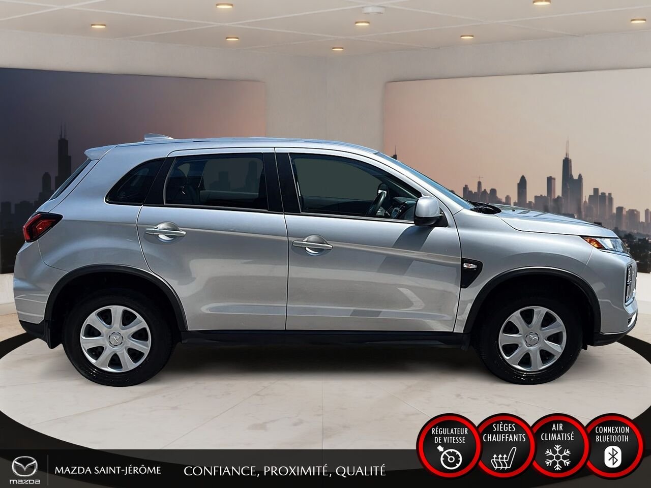 2026 Mitsubishi RVR ES AWC | 4X4 | MAGS | A/C | Silver Saint-Jérôme - photo #4