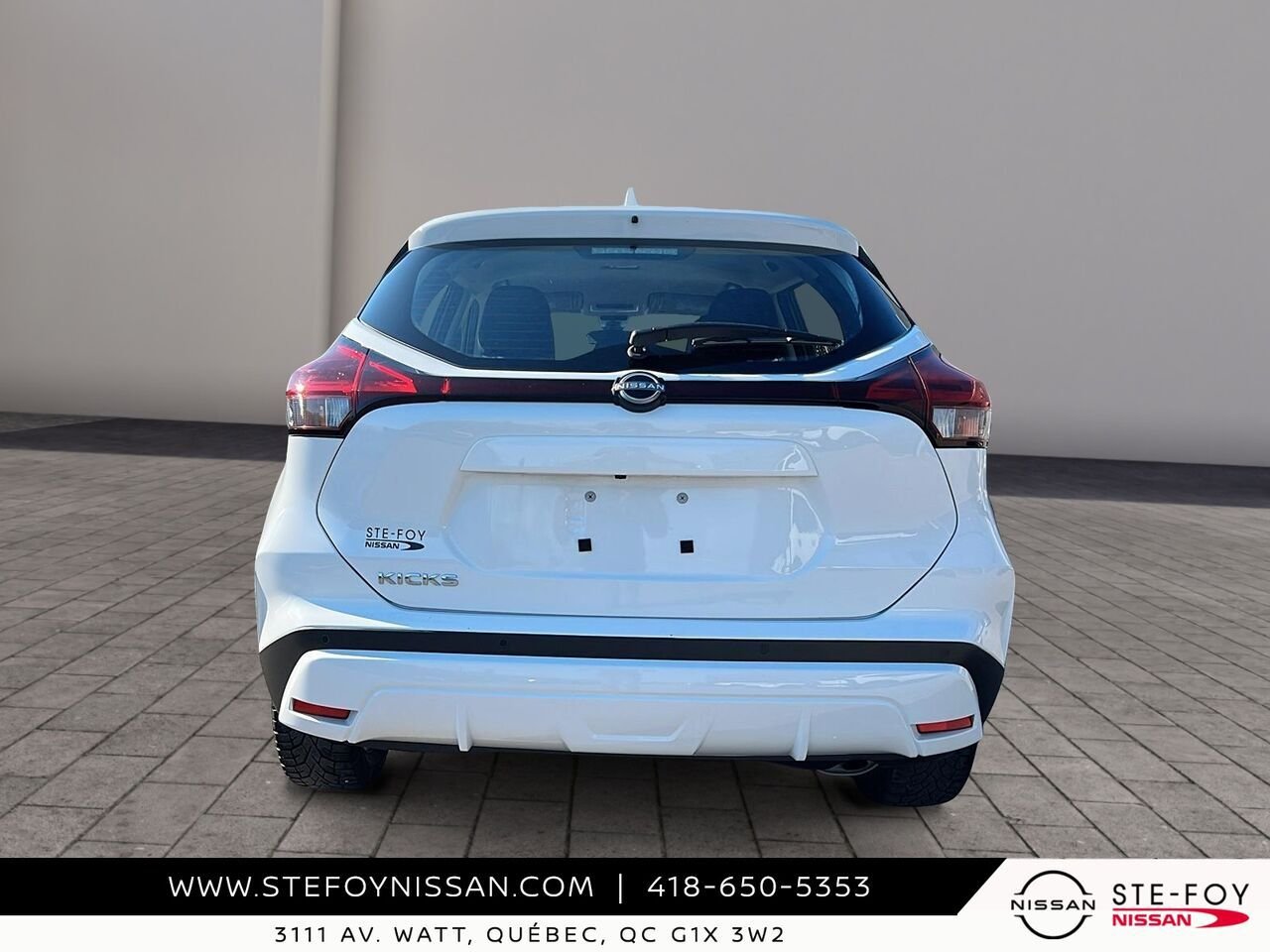 2024 Nissan Kicks S White Ste-Foy - photo #2