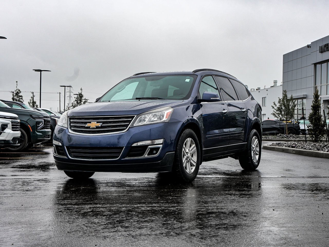 2013 Chevrolet Traverse AWD 4dr 1LT Blue Sherwood Park - photo #3