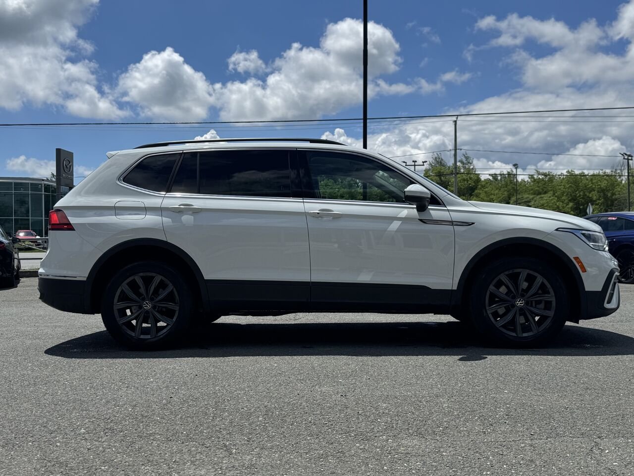 Volkswagen Tiguan 7 PASSAGERS 2022 Blanc Granby - photo #8