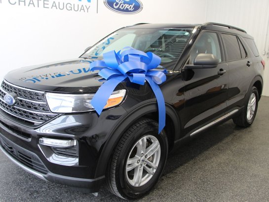 2022 Ford Explorer EXPLORER XLT Black