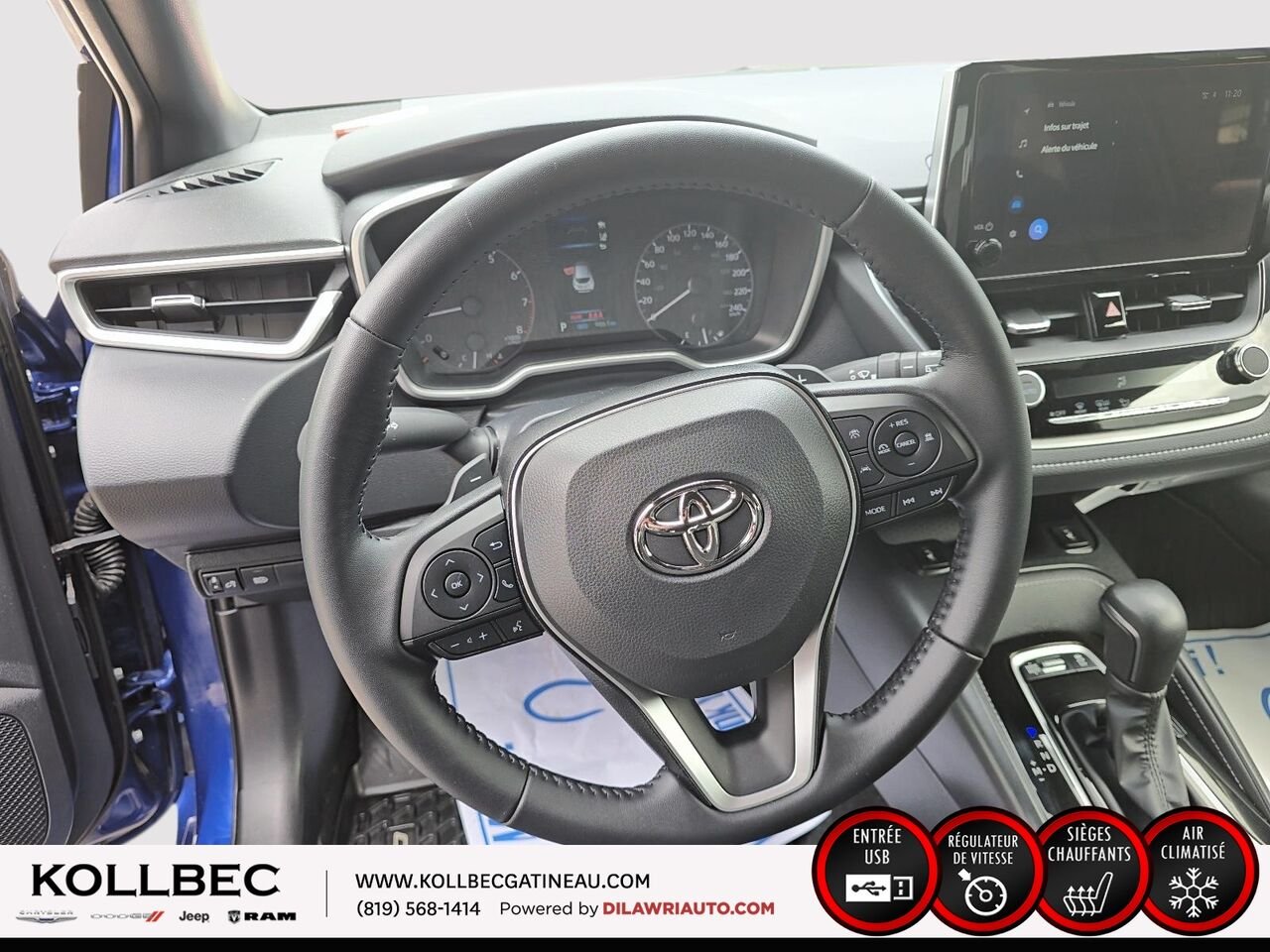 TOYOTA COROLLA 241131 | SE 2025 Bleu Gatineau - photo #25