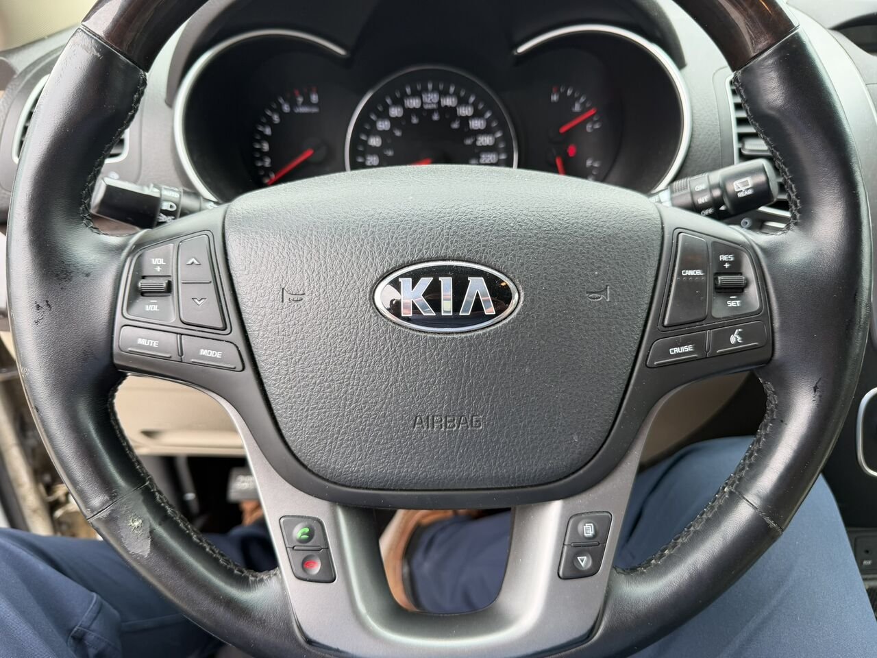 Kia Sorento EX AWD CUIR TOIT PANORAMIQUE 2015 Blanc Laval - photo #21