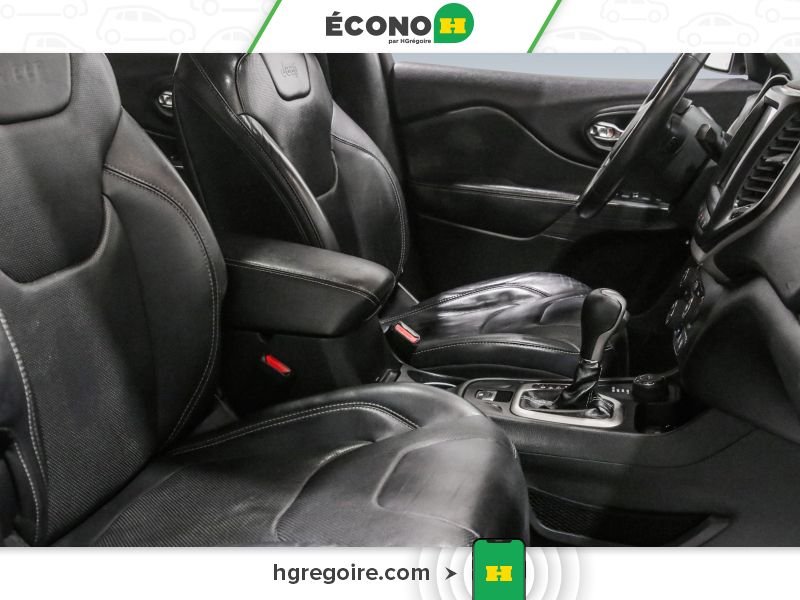 Jeep Cherokee 821127A | LIMITED 4WD CUIR TOIT PANO BLUETOOTH CAMÉRA MAGS 2015 Blanc Laval - photo #27