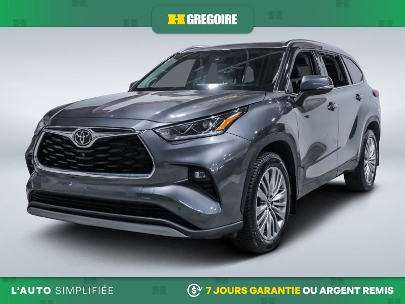 2022 Toyota Highlander 2022 Grey