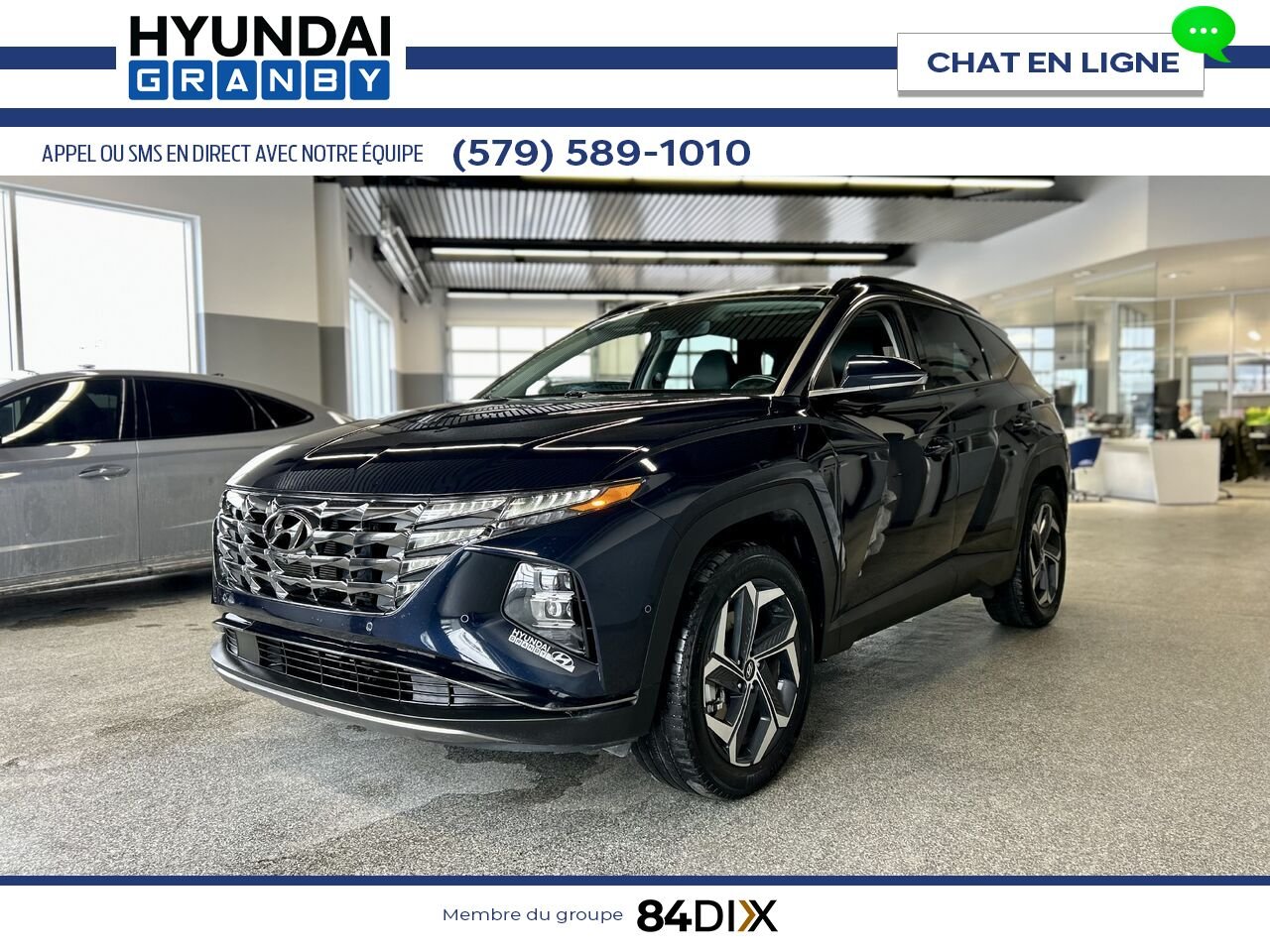 2024 Hyundai Tucson plug-in Hybrid Blue Granby - photo #3