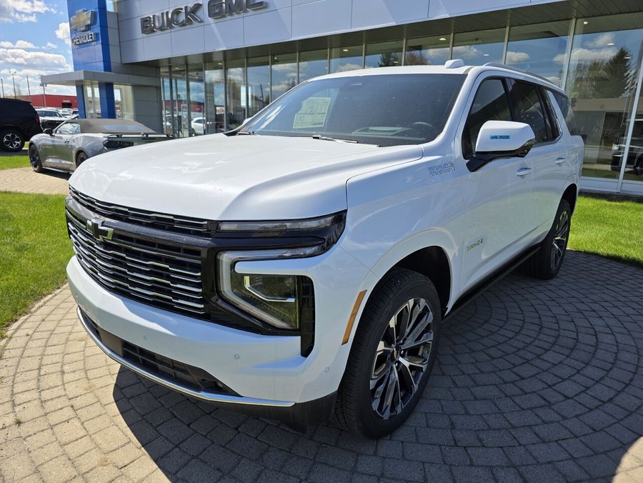 Chevrolet Tahoe 2026 2026 Blanc polaire, triple couche