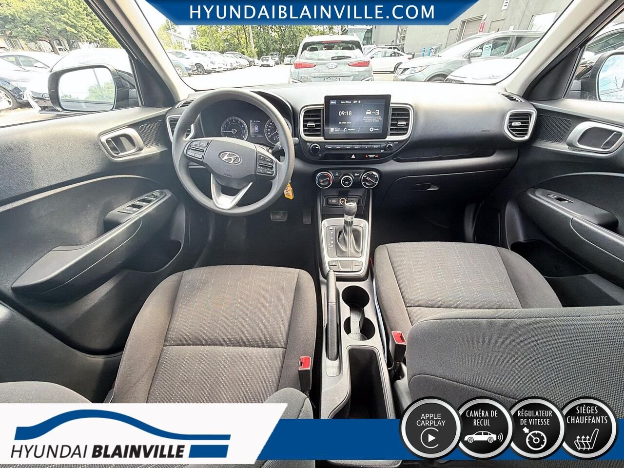 Hyundai Venue 2022 Noir Blainville - photo #17