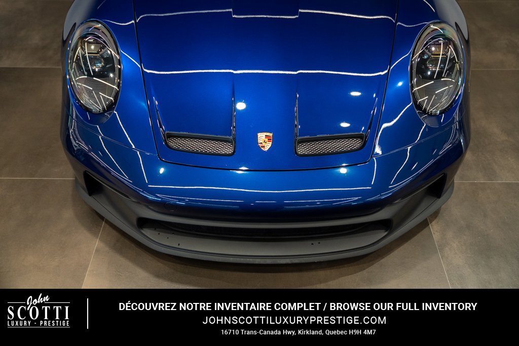 Porsche 911 GT3 coupé 2022 Bleu Kirkland - photo #29