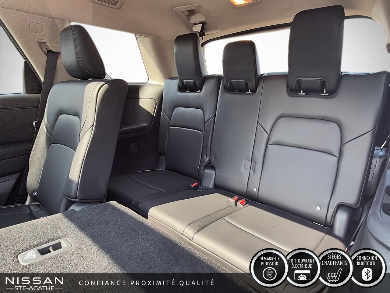 Nissan Pathfinder 2024 Noir Ste-Agathe des Monts - photo #10