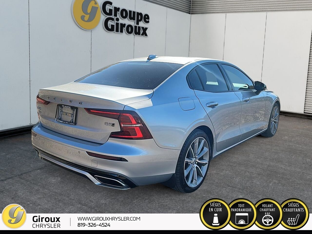Volvo S60 2022 Argent Sainte-Agathe-des-Monts - photo #5