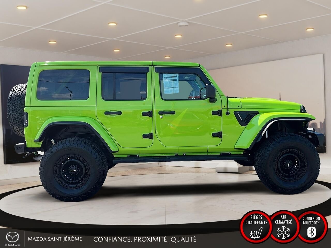 Jeep Wrangler 2021 Vert Saint-Jérôme - photo #4