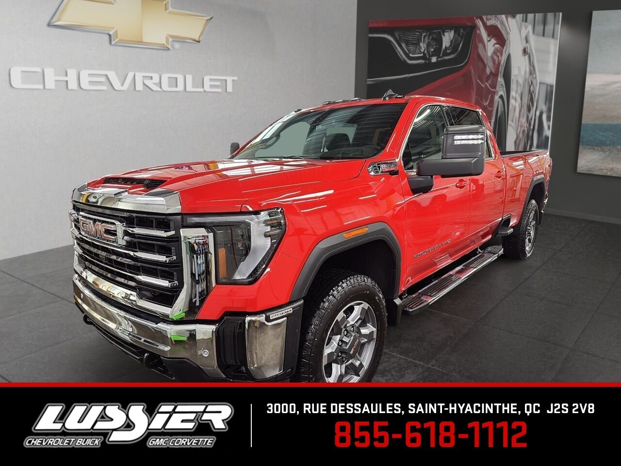 GMC Sierra 2500HD SLE cabine multiplace 4RM 172 po 2026 ROUGE CARDINAL Saint-Hyacinthe - photo #0