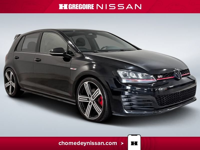 Volkswagen Golf GTI 2016 2016 Noir