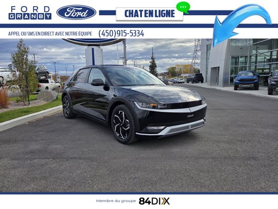 Hyundai IONIQ 5 Preferred grande autonomie TI HTRAC 2024 Noir