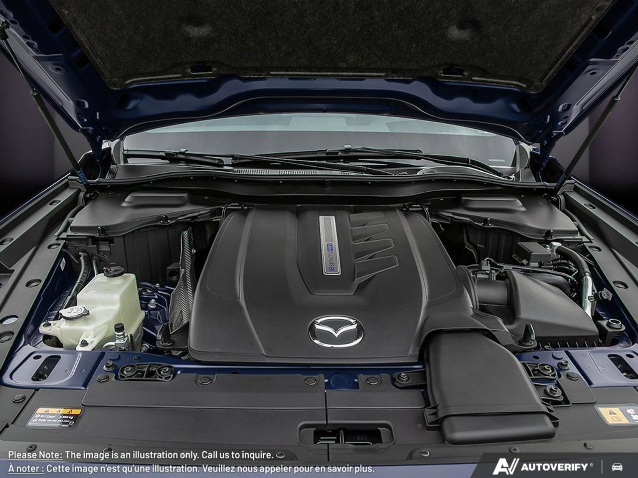 Mazda CX-70 hybride rechargeable JM3KJDHA3T1211371 2026 Bleu cristal foncé mica Mirabel - photo #5