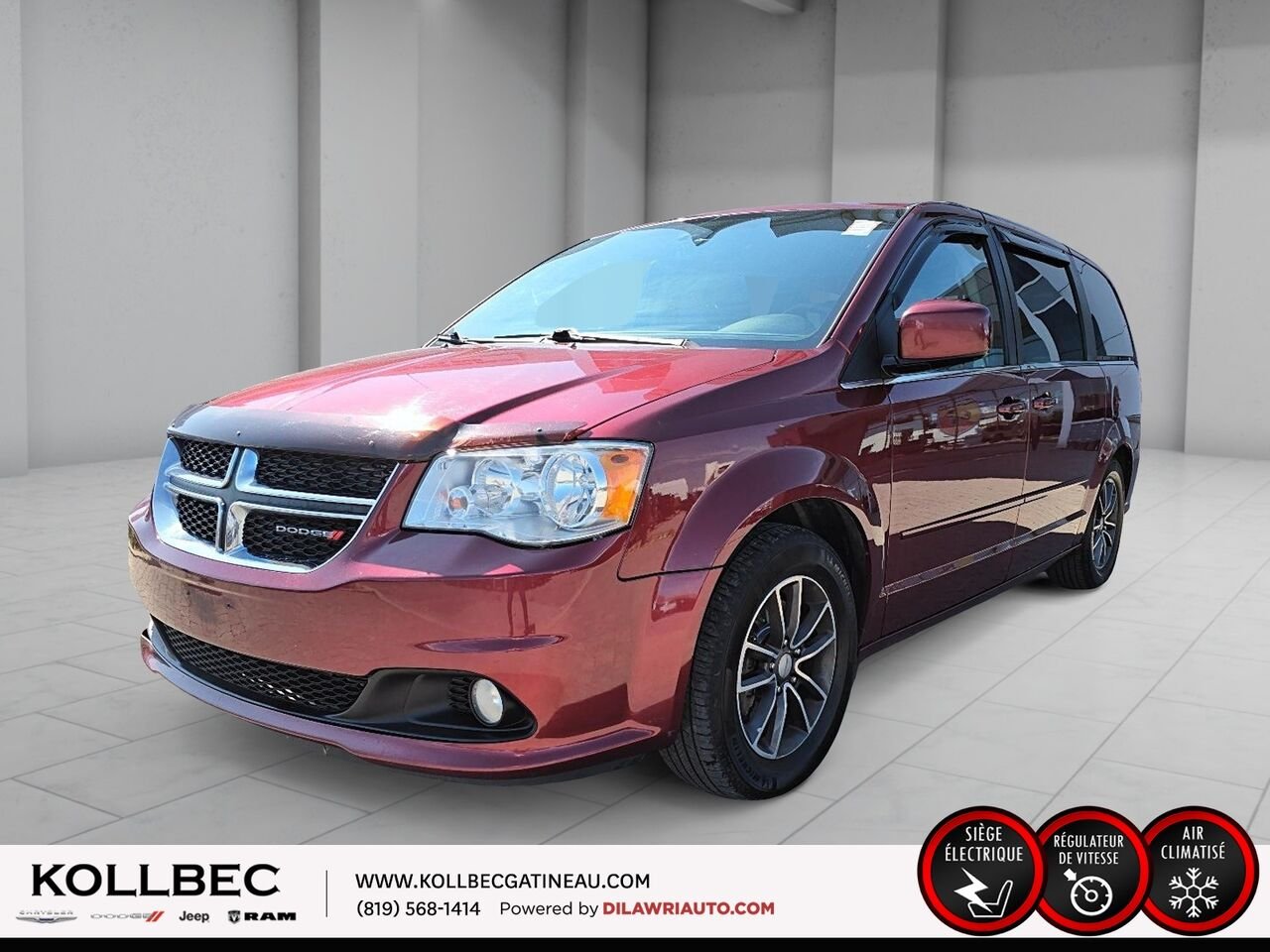 2017 DODGE GRAND CARAVAN SXT Premium Plus Red Ottawa & Gatineau - photo #0