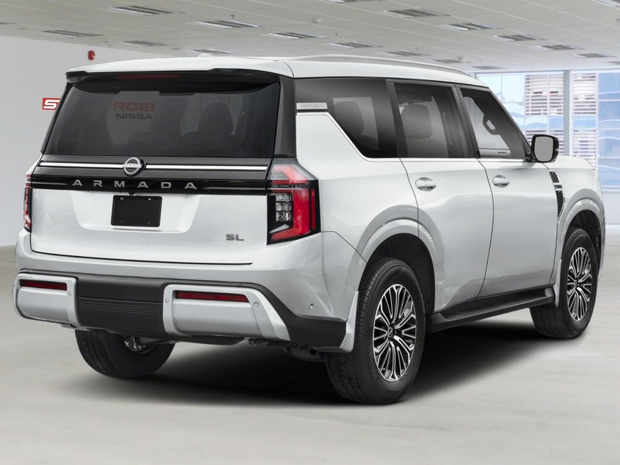 NISSAN Armada 2026 2026 Blanc d'Aspen triple couche