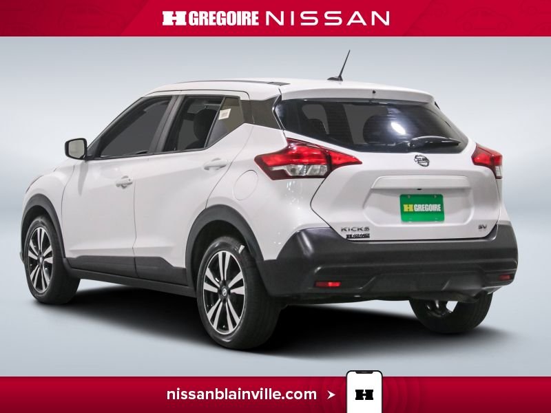 Nissan Kicks BF6196 | SV AUTO AC MAGS CAM RECUL BLEUTOOTH 2019 Blanc Laval - photo #5
