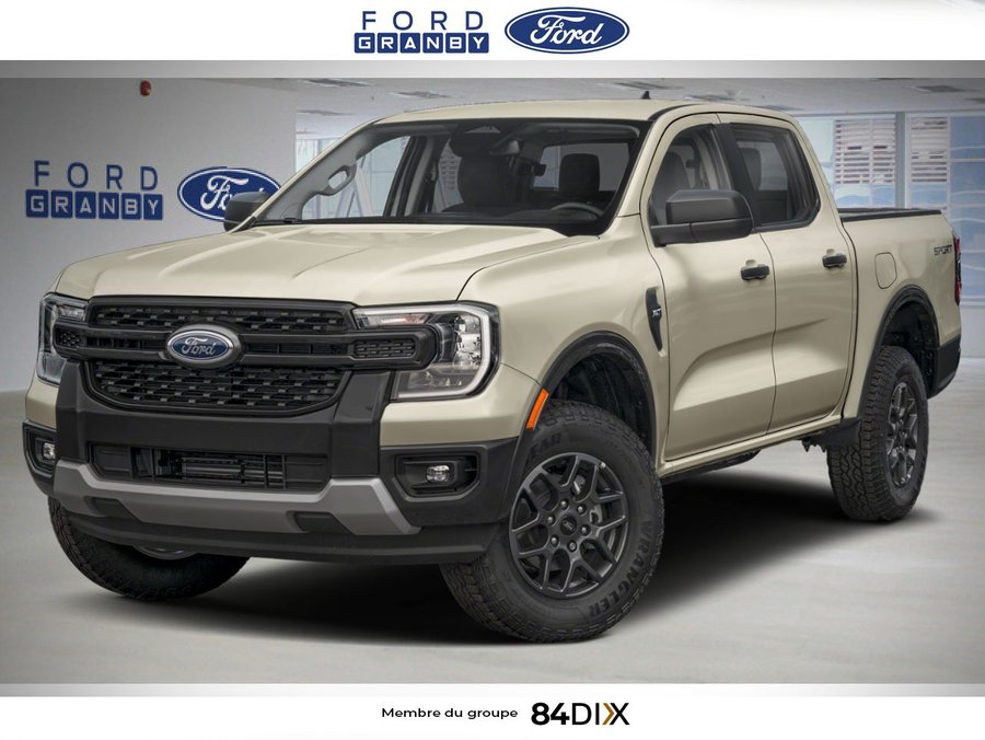 Ford Ranger XLT cabine SuperCrew 4RM caisse de 5 pi 2026 Sable du désert