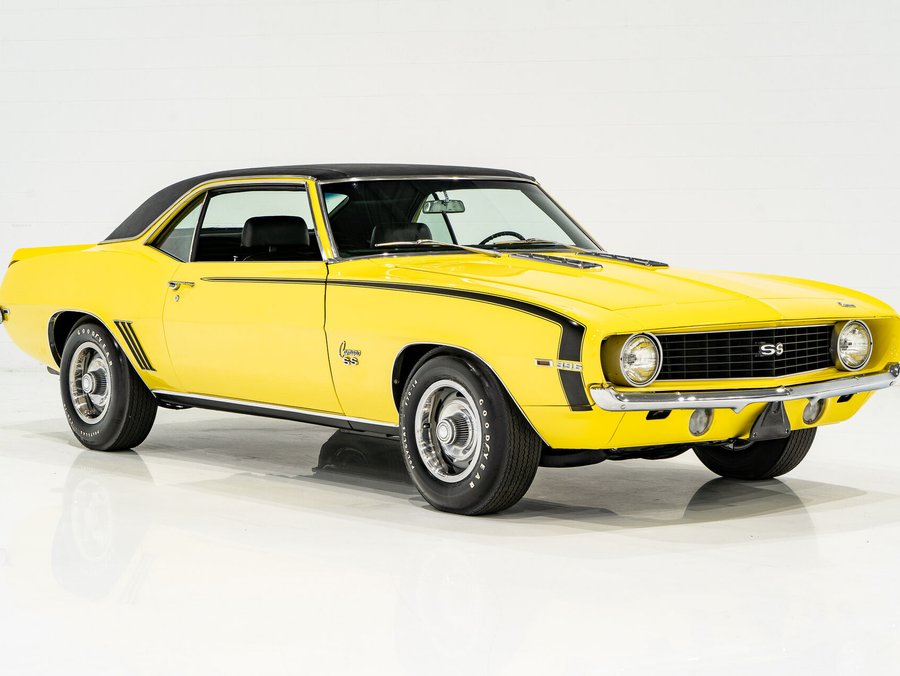 Chevrolet Camaro SS 1969 1969 Jaune