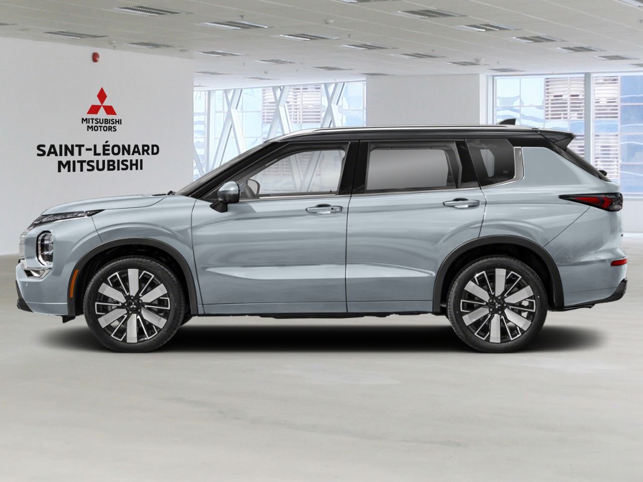 2026 Mitsubishi Outlander GT PREMIUM Moonstone Grey/Black Roof Montreal - photo #2