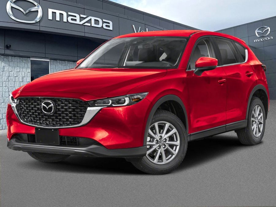 Mazda CX-5 Gs, awd, sièges, volant et rétroviseurs chauffants, hayon électrique 2025 Rouge vibrant cristal métallisé
