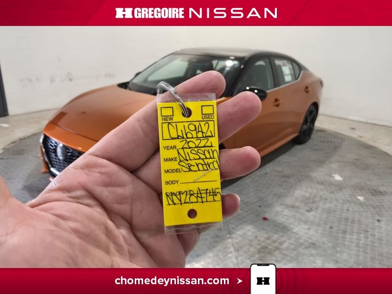 2022 Nissan Sentra Orange Saint-Eustache - photo #12