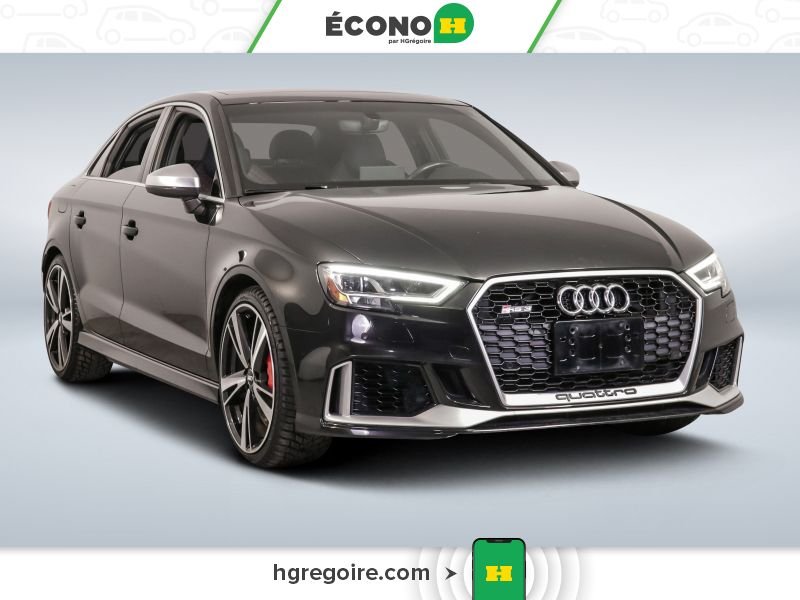 Audi RS 2018 Noir Laval - photo #0