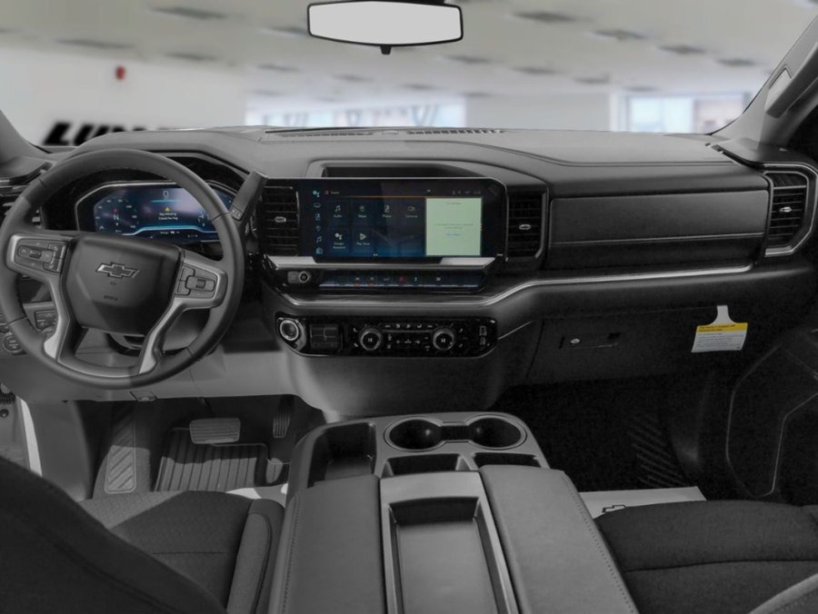 Chevrolet Silverado 1500 RST cabine multiplace 4RM 157 po 2026 Blanc sommet