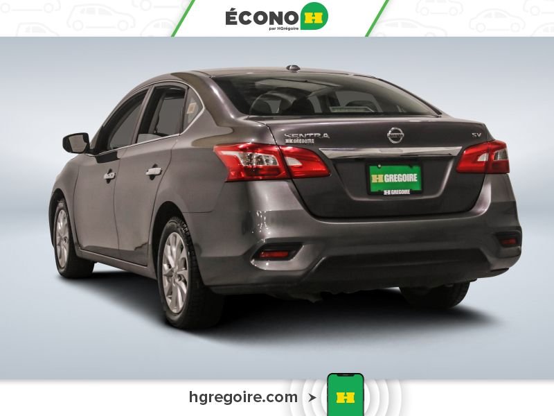 Nissan Sentra 821278 | SV AUTO A/C TOIT GR ELECT MAGS CAM RECUL BLUETOOTH 2018 Gris Laval - photo #5